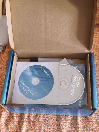 Router Movistar Blanco