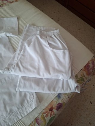 Uniforme sanitario MONZA blanco
