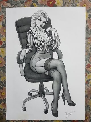 Disegno originale su carta