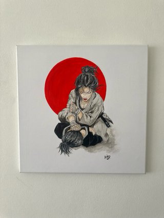Lienzo Arte Japonés