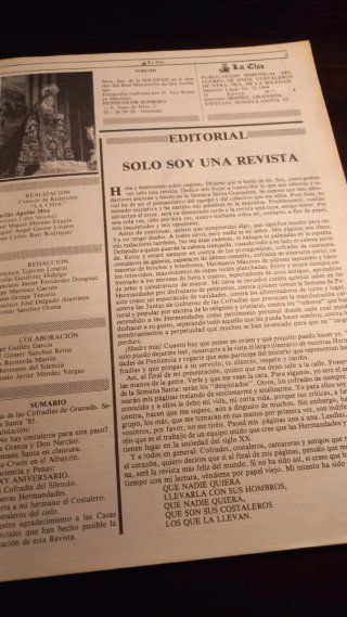 Revista Guía Semana Santa de Granada