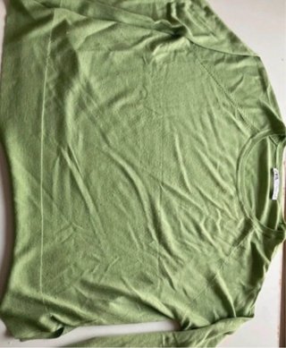 Suéter Zara Cuello Redondo Manga Raglán Talla L