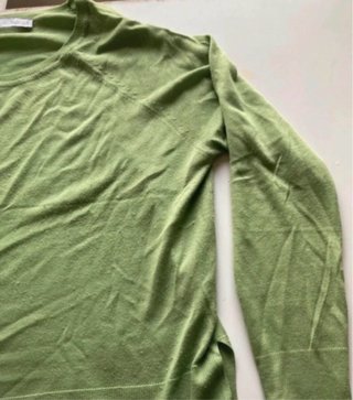 Suéter Zara Cuello Redondo Manga Raglán Talla L