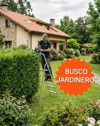 Busco jardinero
