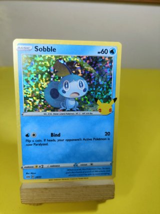 Carta Pokémon Sobble Holográfica Confeti 24/25