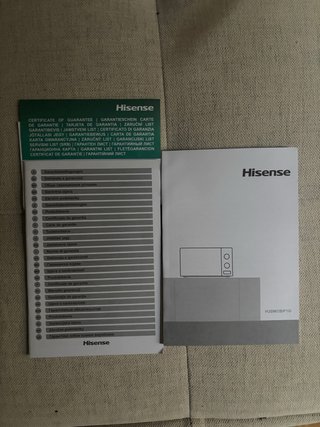 EN VENTA Microondas Hisense Negro