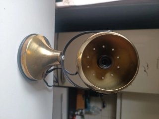 Lampada Space Age oro