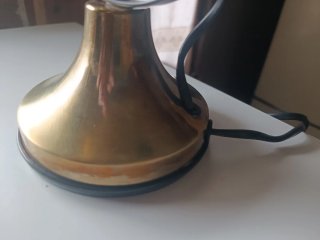Lampada Space Age oro