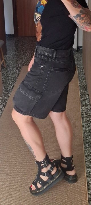 Bermuda Cargo Vaquera NUEVA Pull&Bear Talla 36