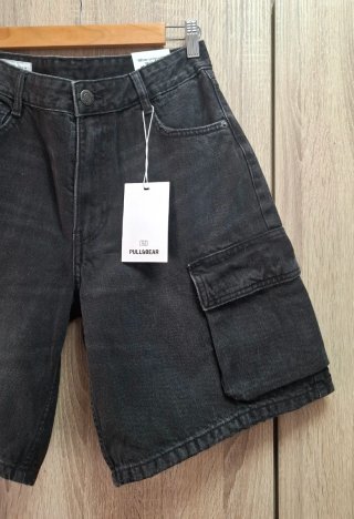 Bermuda Cargo Vaquera NUEVA Pull&Bear Talla 36