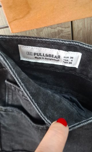 Bermuda Cargo Vaquera NUEVA Pull&Bear Talla 36
