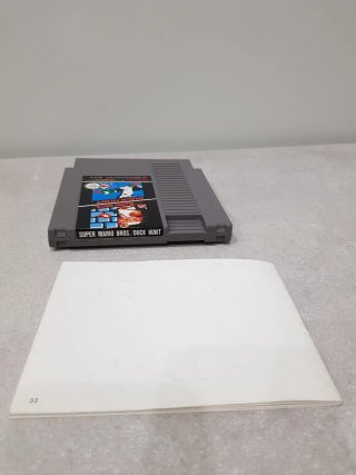 Super Mario Bros. & Duck Hunt NES + manuale