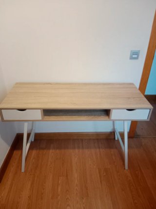 Tocador Escritorio Madera y Metal