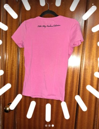 Camiseta Hello Kitty Rosa