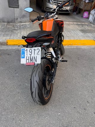 KTM Duke 125 2012 Negra/Naranja