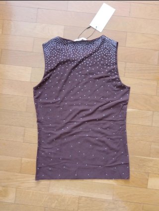 Top Zara con brillos Talla L
