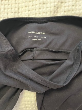 Legging premamá Oysho Talla S Negro