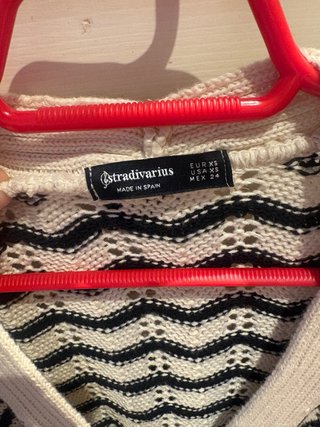 Chaqueta punto Stradivarius zigzag