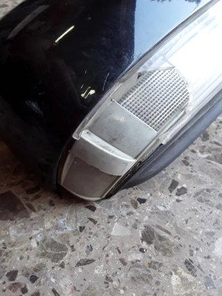 Retrovisor derecho Volkswagen Touareg 7L Negro