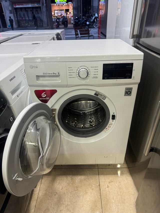 Lavadora LG 8kg con garantía