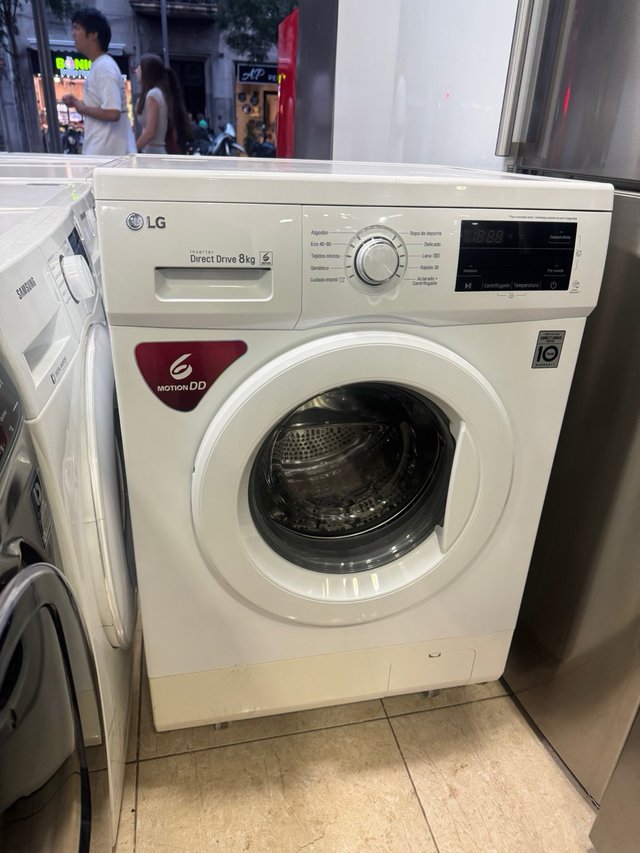 Lavadora LG 8kg con garantía