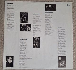 Pino Daniele - Un Uomo In Blues 1° Stampa Ita 1991