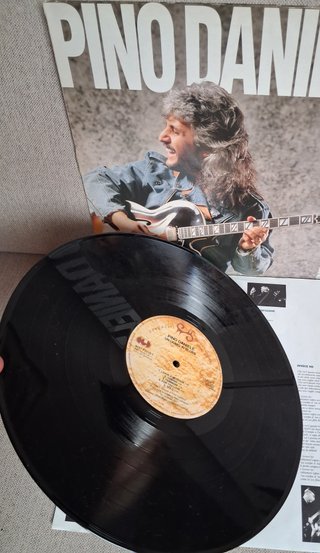 Pino Daniele - Un Uomo In Blues 1° Stampa Ita 1991