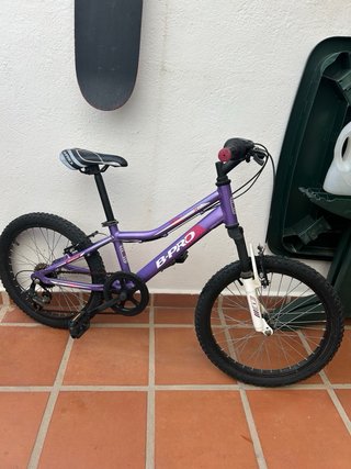 Bicicleta Morada Infantil B-Pro