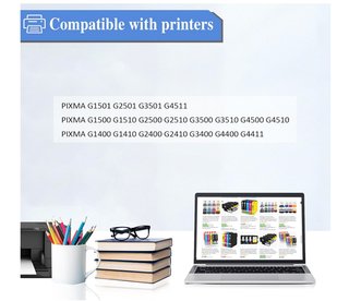 Pack Tinta Canon GI-590 / GI-490 (5-Pack)