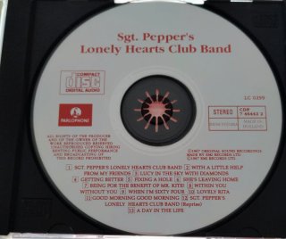 CD The Beatles Sgt. Pepper's Lonely Hearts Club Ba
