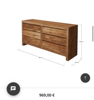 Cómoda de madera Maisons du Monde