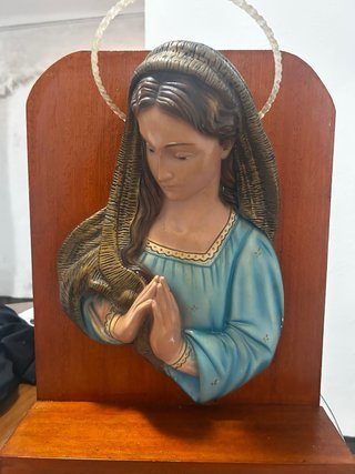 Retablo Virgen Orando