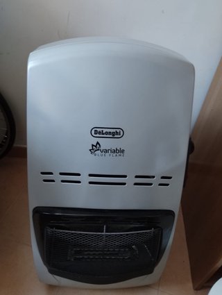 Estufa DeLonghi Llama Azul Poco Uso