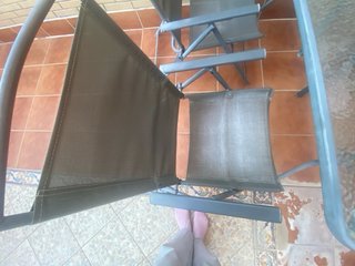 Mesa y 4 Sillas de Jardín