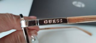 GAFAS GRADUADAS, DORADAS Y patillas satinadas
