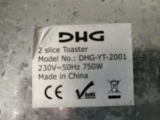 Tostador DHG blanco