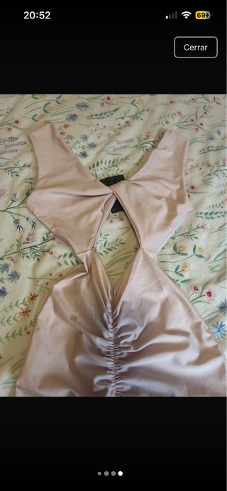 Vestido Oluolu rosa talla XS 32
