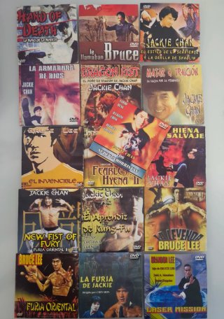 Colección DVDs Clásicos Artes Marciales