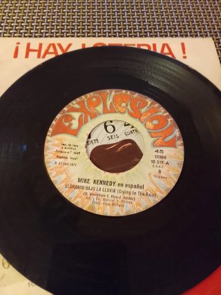 Vinilo Mike Kennedy Llorando Bajo La Lluvia 7