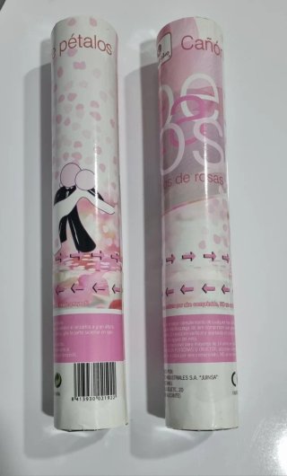 2x1 Cañón Confeti Pétalos para Boda Comunión