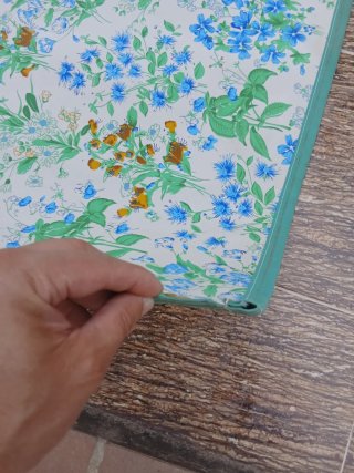 Tela para toldo con estampado floral