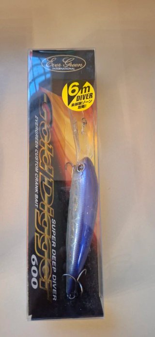 Lote 3 señuelos pesca Evergreen Gold Digg