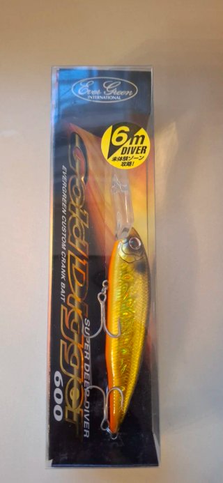 Lote 3 señuelos pesca Evergreen Gold Digg
