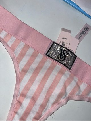 Tanga Victoria's Secret Brillo Talla XS