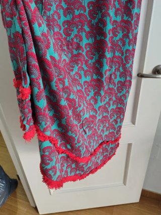 Vestido largo estampado SWED Talla M
