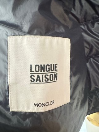 Chaleco Moncler Azul Marino/Negro
