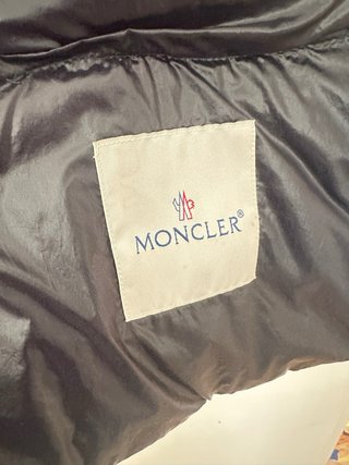 Chaleco Moncler Azul Marino/Negro