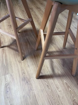 Taburetes Sklum Madera y Verde
