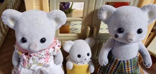 Familia Koala Sylvanian Families