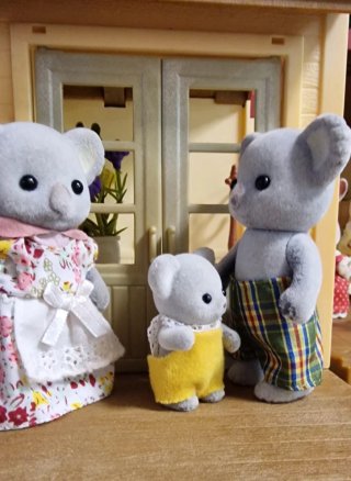 Familia Koala Sylvanian Families